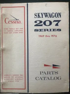 Cessna 207 Parts Manual 1969 thru 1976 Issued October 1975